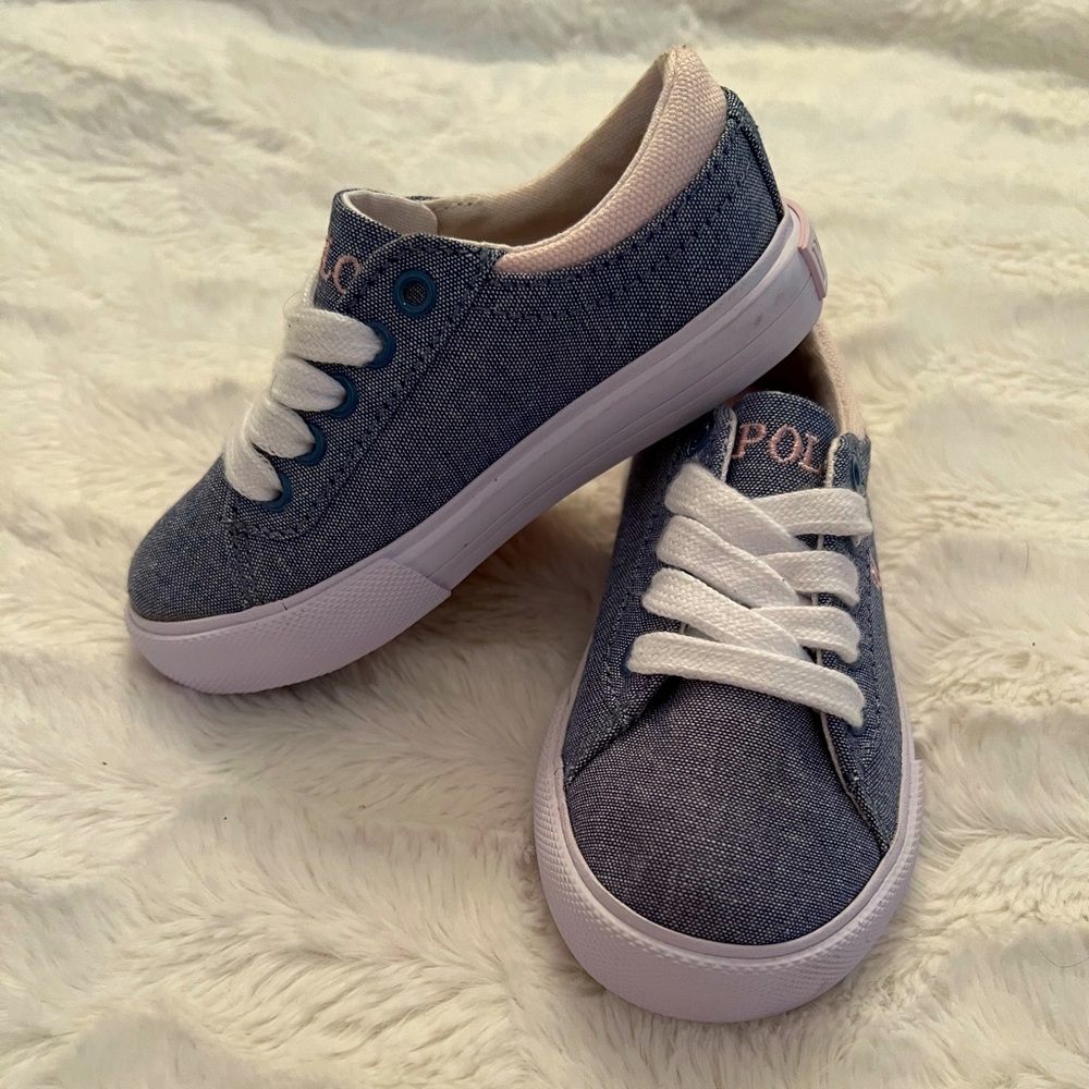 Polo Ralph Lauren blue /light Pink Sneaker
